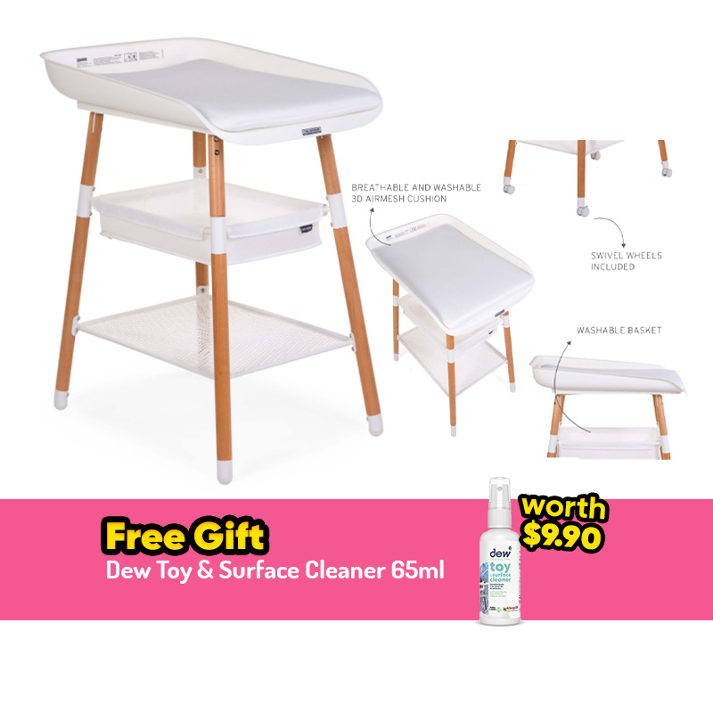 Childhome Evolux Changing Table + FREE GIFT